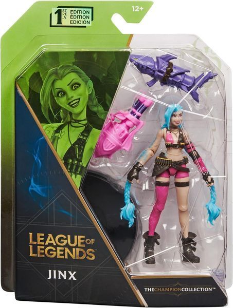 Колекційна фігурка League of Legends Action Figure Jinx 10 cm AF161 фото