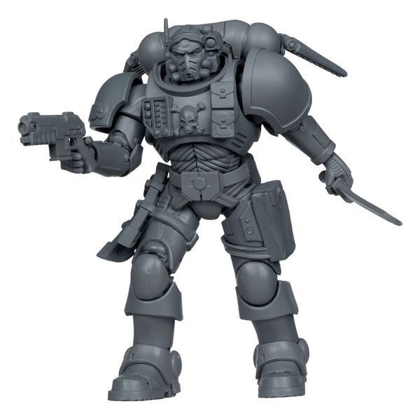 Коллекционная фигурка McFarlane Warhammer 40,000 Action Figure Lieutenant in Phobos Армор (Ultramarines) (Artist Proof) 18 cm AF9078 фото