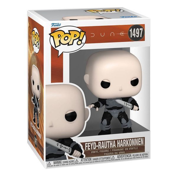 Коллекционная фигурка Funko Dune 2 POP! Movies Vinyl Figure Feyd Rautha 9 cm AF295 фото