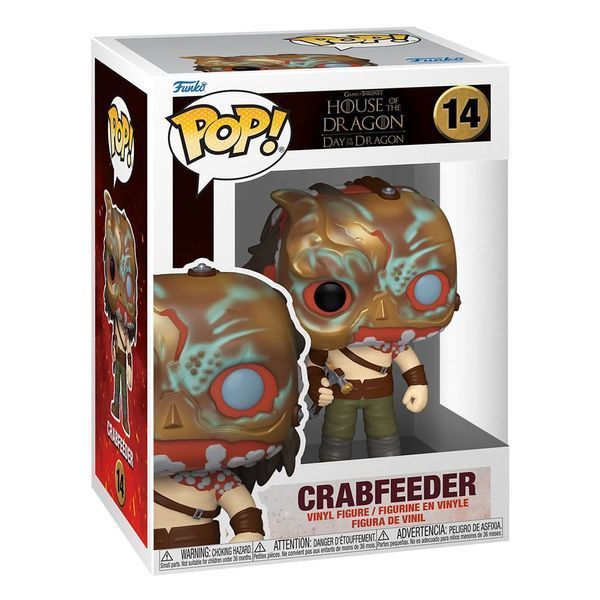 Колекційна фігурка Funko House of the Dragon POP! TV Vinyl Figure Crabfeeder 9 cm AF250 фото