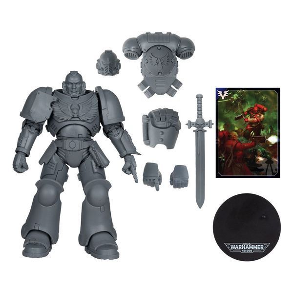 Колекційна фігурка McFarlane Warhammer 40,000 Action Figure Assault Intercessor Sergeant (Blood Angel) (Artist Proof) 18 cm AF9498 фото