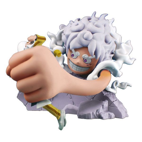 Коллекционный набор фигурок Megahouse One Piece Petitrama PVC Mini Statue Logbox Re Birth Egghead Set 9 cm AF8837 фото