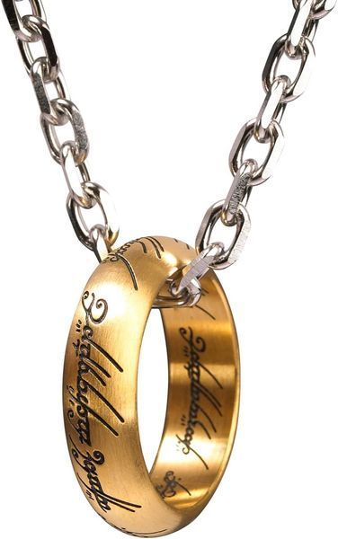 Перстень - Володар Перснів THE LORD OF THE RINGS - THE ONE RING, STAINLESS STEEL ON CHAIN The Noble Collection NOB001 фото