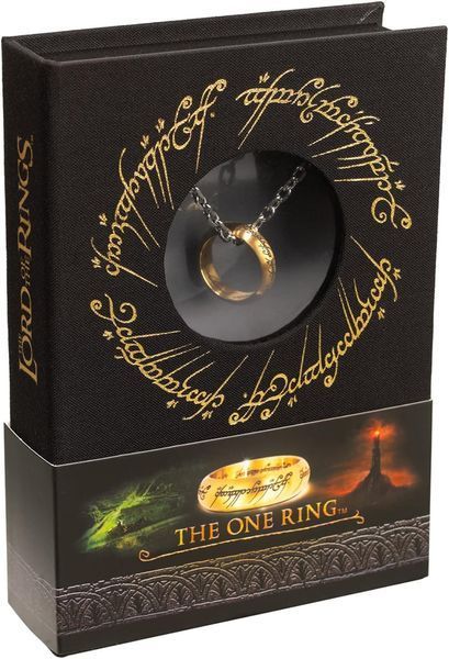 Перстень - Володар Перснів THE LORD OF THE RINGS - THE ONE RING, STAINLESS STEEL ON CHAIN The Noble Collection NOB001 фото