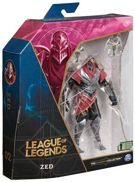 Колекційна фігурка League of Legends Deluxe Action Figure Zed 15 cm  AF163 фото