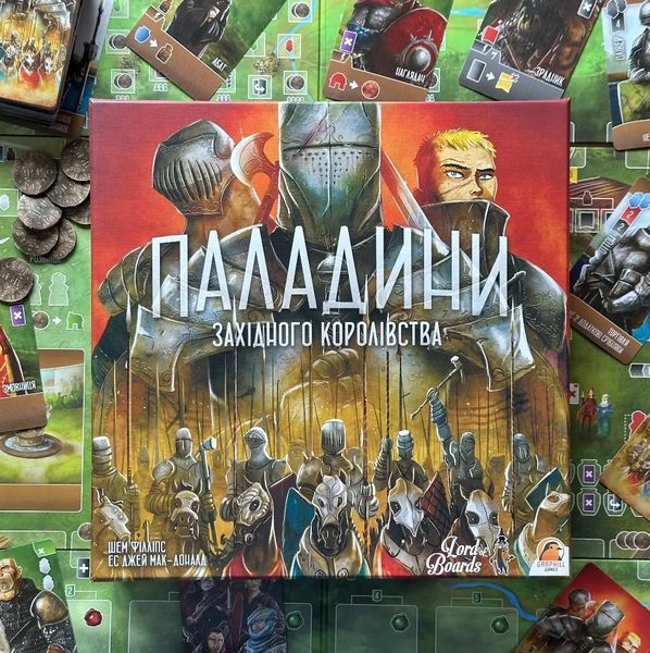 Настольная игра Паладины Западного Королевства, укр (Paladins of the West Kingdom) 001253 фото