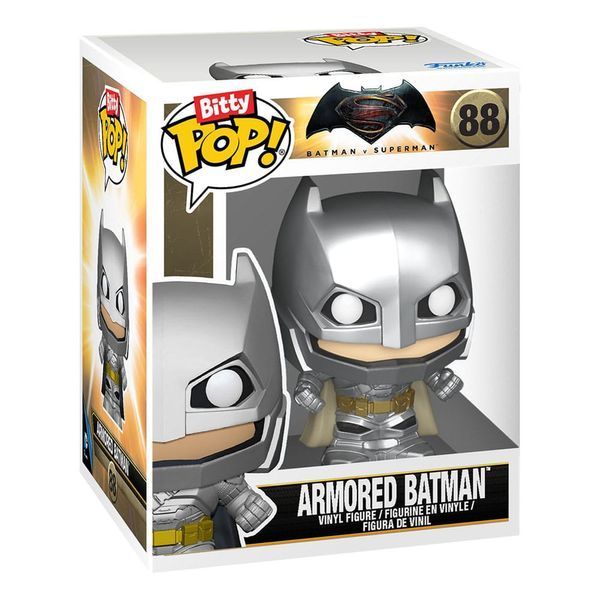 Колекційна фігурка Funko DC Comics Bitty POP! Rides Vinyl Figure Batman w/Batmobile 2,5 cm AF251 фото