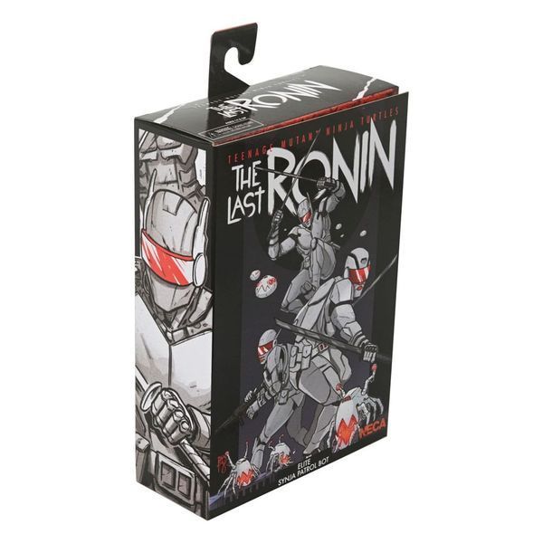 Коллекционная фигурка NECA Teenage Mutant Ninja Turtles (The Last Ronin) Action Figure Ultimate Elite Synja Patrol Bot 18 cm AF3252 фото