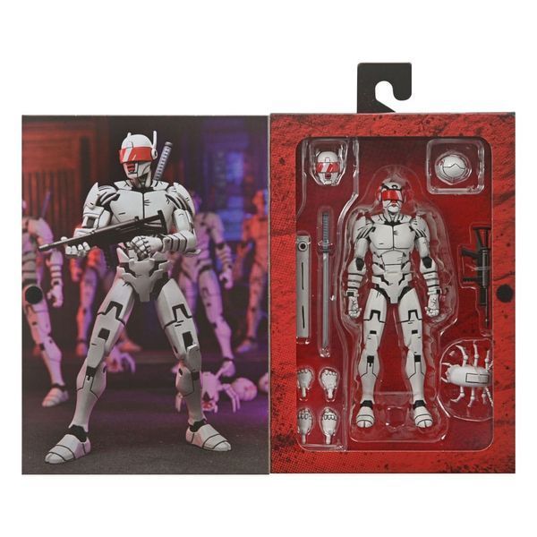 Коллекционная фигурка NECA Teenage Mutant Ninja Turtles (The Last Ronin) Action Figure Ultimate Elite Synja Patrol Bot 18 cm AF3252 фото