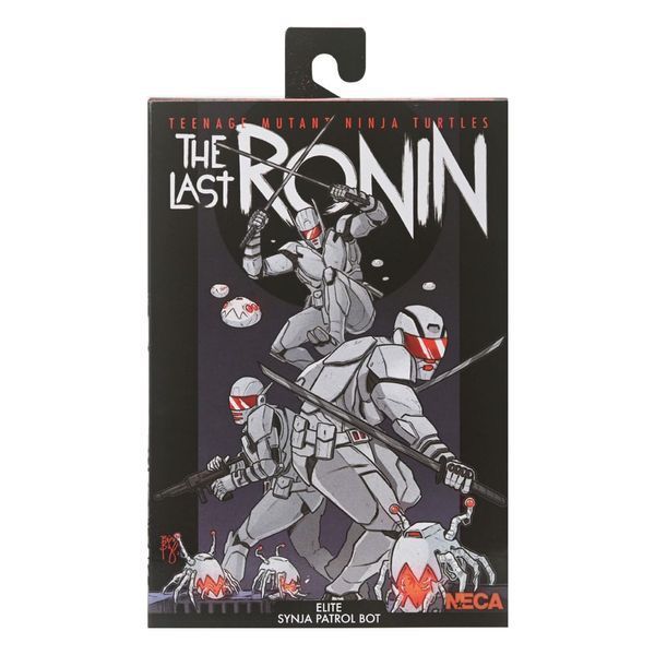 Коллекционная фигурка NECA Teenage Mutant Ninja Turtles (The Last Ronin) Action Figure Ultimate Elite Synja Patrol Bot 18 cm AF3252 фото