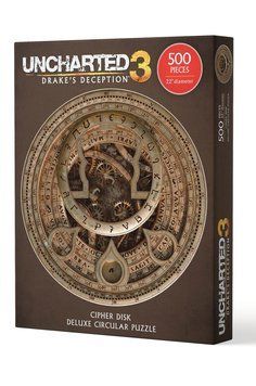 Пазл Dark Horse Deluxe 500 елементів &mdash; Uncharted 3: Cipher Disk круглий DAHO3017-332 фото