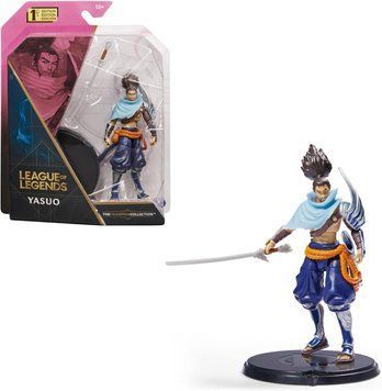 Колекційна фігурка League of Legends Action Figure Yasuo 10 cm AF164 фото