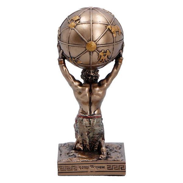 Декоративная статуэтка фигурка Атлас - Титан, Держащий Небо 9,1 см D7432A26 фото