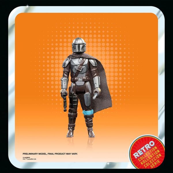 Колекційна фігурка Hasbro Star Wars: The Book of Boba Fett Retro Collection Action Figure The Mandalorian 10 cm AF195 фото