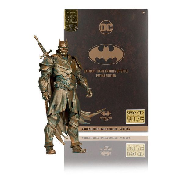 Колекційна фігурка McFarlane DC Multiverse Action Figure Batman (Dark Knights of Steel) (Gold Label) 18 cm AF6513 фото