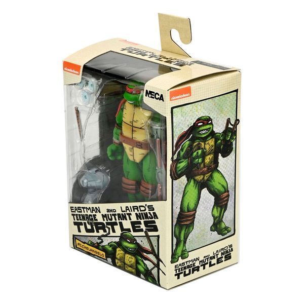 Коллекционная фигурка NECA Teenage Mutant Ninja Turtles (Mirage Comics) Action Figure Michelangelo 18 cm AF4884 фото