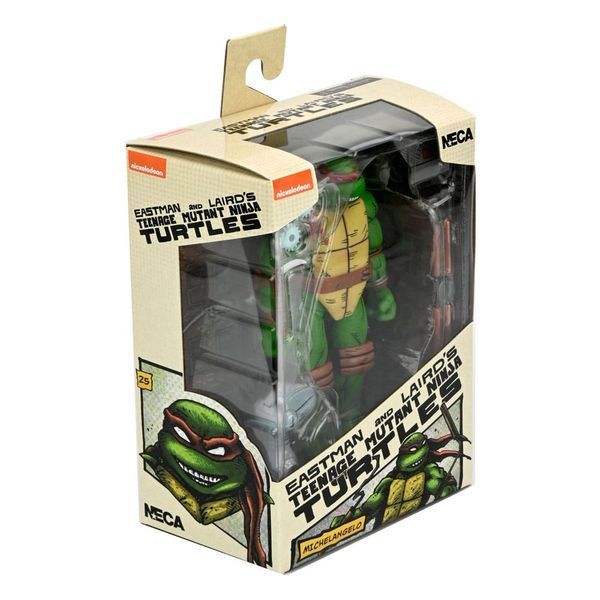 Коллекционная фигурка NECA Teenage Mutant Ninja Turtles (Mirage Comics) Action Figure Michelangelo 18 cm AF4884 фото