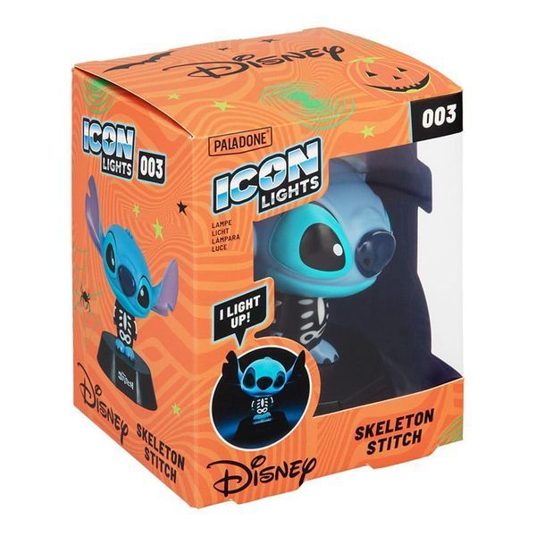 Лампа Paladone Lilo & Stitch Skeleton Icons Light Stitch 11 cm lamp5670 фото