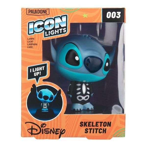 Лампа Paladone Lilo & Stitch Skeleton Icons Light Stitch 11 cm lamp5670 фото