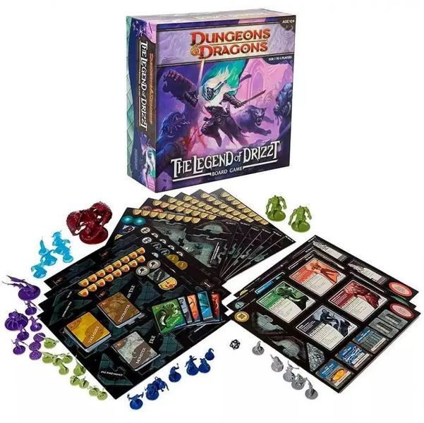 Настольная игра Dungeons & Dragons: The Legend of Drizzt Board Game bf5 фото