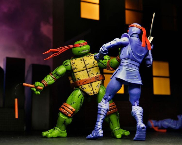 Коллекционная фигурка NECA Teenage Mutant Ninja Turtles (Mirage Comics) Action Figure Michelangelo 18 cm AF4884 фото