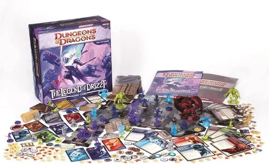 Настольная игра Dungeons & Dragons: The Legend of Drizzt Board Game bf5 фото