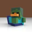 Колекційна фігурка Numskull Minecraft Tubbz PVC Figure Zombie 1st Edition 10 cm AF1838 фото