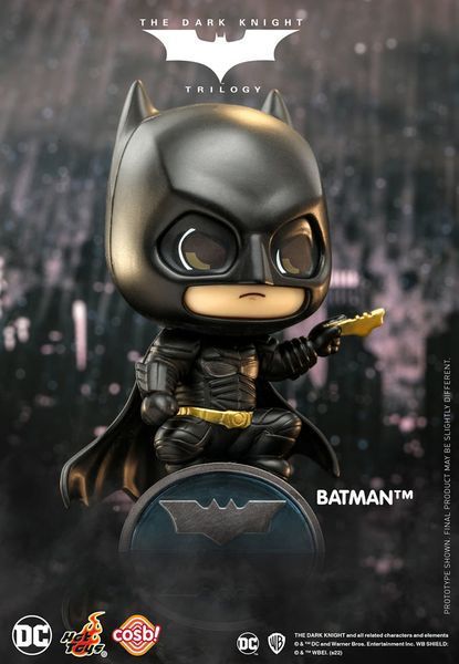 Коллекционная мини-фигурка Бэтмен The Dark Knight Trilogy Cosbi Mini Figure Batman 8 cm Hot Toys mf113 фото