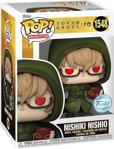 Коллекционная фигурка Funko Tokyo Ghoul POP! Animation Vinyl Figure Nishiki Nishio 9 cm AF298 фото