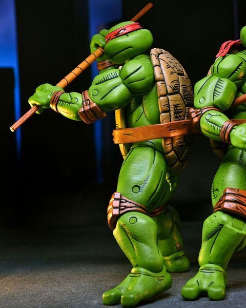 Коллекционная фигурка NECA Teenage Mutant Ninja Turtles (Mirage Comics) Action Figure Donatello 18 cm AF4907 фото