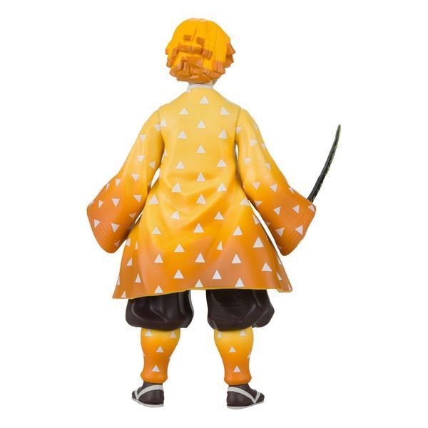 Коллекционная фигурка McFarlane Toys Demon Slayer: Kimetsu no Yaiba Action Figure Zenitsu Thunder Breathing Deluxe 13 cm AF196 фото