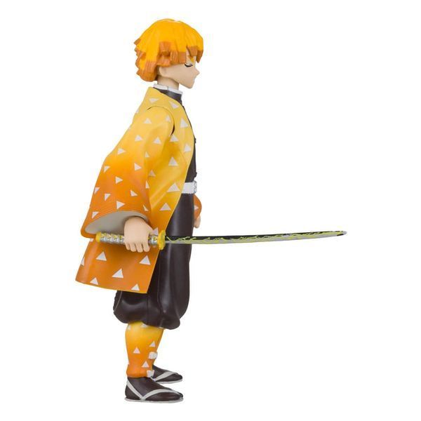 Коллекционная фигурка McFarlane Toys Demon Slayer: Kimetsu no Yaiba Action Figure Zenitsu Thunder Breathing Deluxe 13 cm AF196 фото