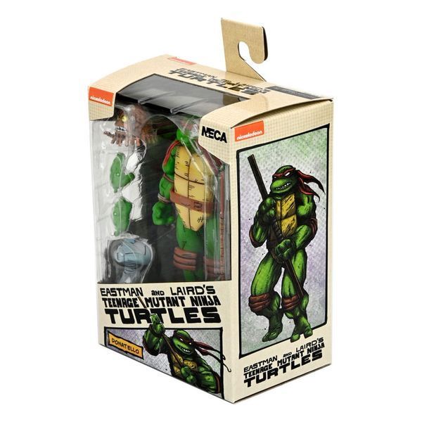 Коллекционная фигурка NECA Teenage Mutant Ninja Turtles (Mirage Comics) Action Figure Donatello 18 cm AF4907 фото
