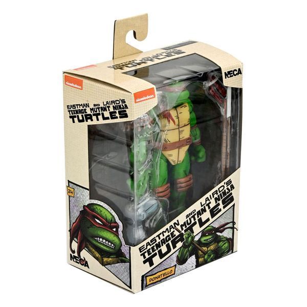 Коллекционная фигурка NECA Teenage Mutant Ninja Turtles (Mirage Comics) Action Figure Donatello 18 cm AF4907 фото
