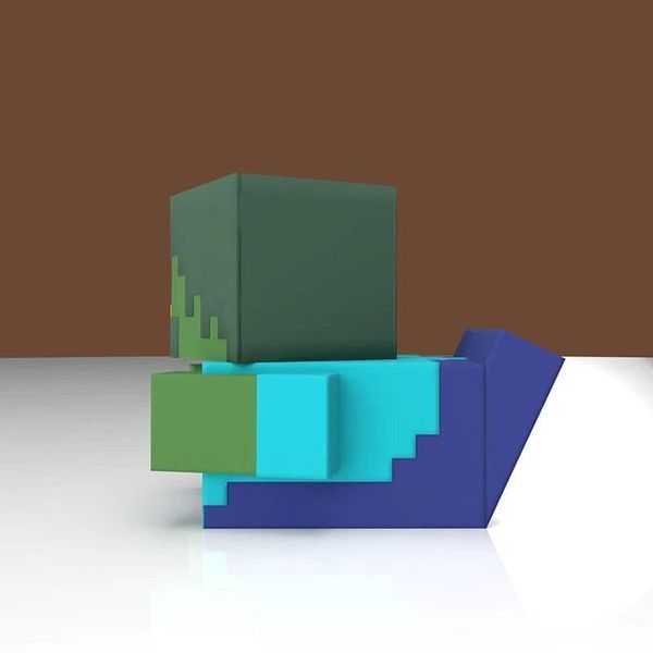 Колекційна фігурка Numskull Minecraft Tubbz PVC Figure Zombie 1st Edition 10 cm AF1838 фото