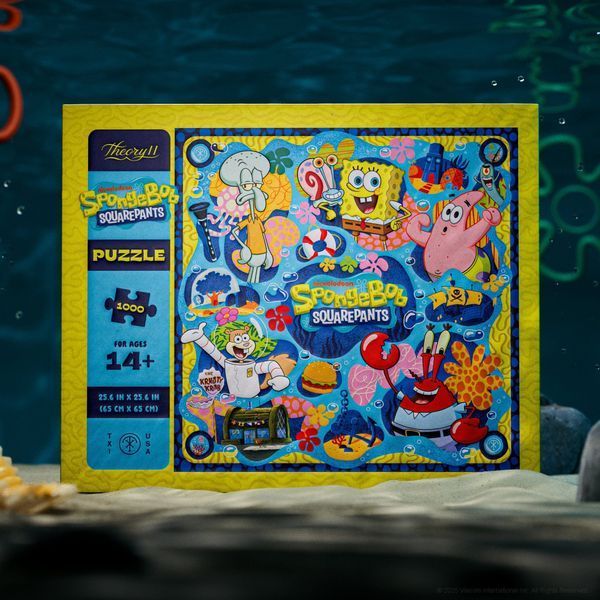 Пазл Theory11 SpongeBob SquarePants 1000 елементів &mdash; Bikini Bottom T11-SPGB-PUZZLE фото