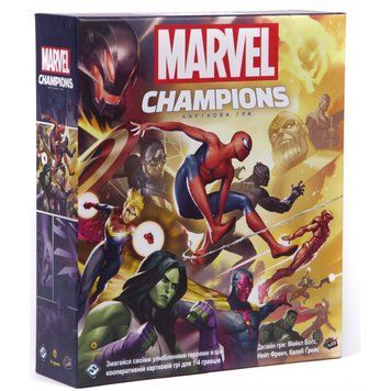 Настільна гра Marvel Champions. Карткова гра (Чемпіони Марвел) 001185 фото