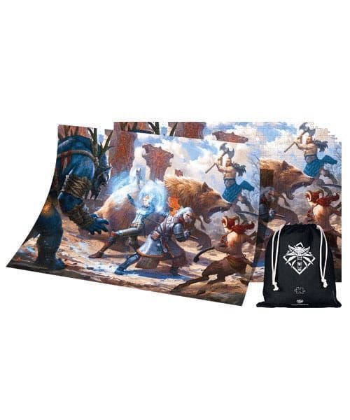 Пазл Good Loot The Witcher III: Wild Hunt Gaming Puzzle Geralt & Triss in Battle (1000 pieces) puzz29 фото