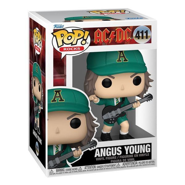 Колекційна фігурка Funko AC/DC POP! Rocks Vinyl Figure Angus Young(Green) 9 cm AF299 фото