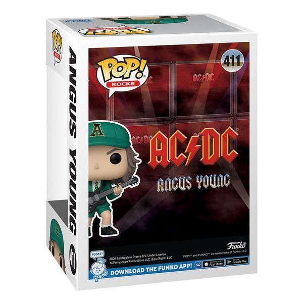 Колекційна фігурка Funko AC/DC POP! Rocks Vinyl Figure Angus Young(Green) 9 cm AF299 фото