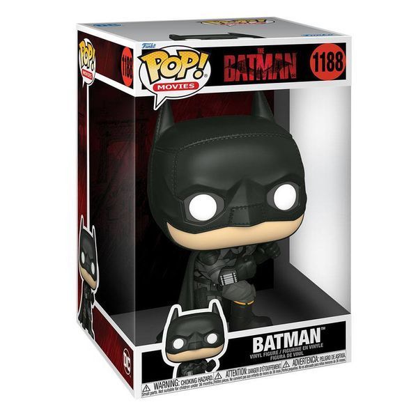 Коллекционная фигурка Funko Batman Super Sized Jumbo POP! Vinyl Figure Batman 25 cm mf124 фото