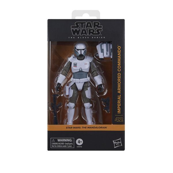 Колекційна фігурка Hasbro Star Wars: The Mandalorian &mdash; Imperial Armored Commando 15 см Black Series HASG0016 фото