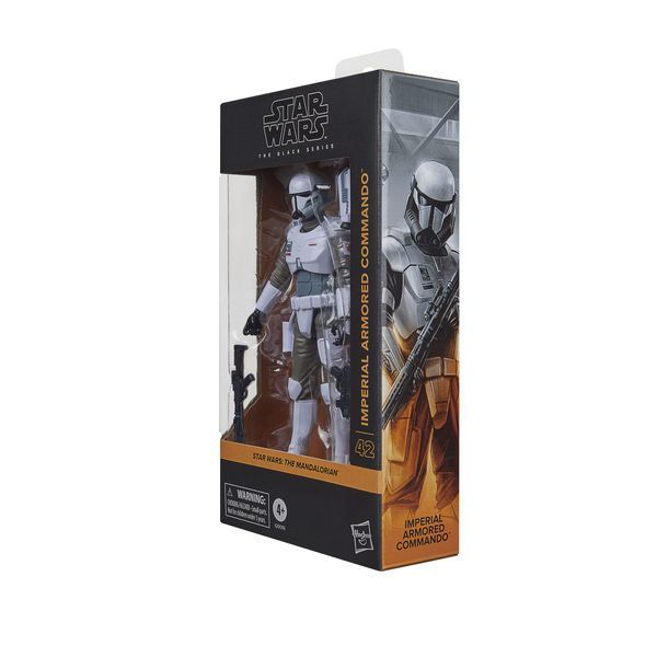 Колекційна фігурка Hasbro Star Wars: The Mandalorian &mdash; Imperial Armored Commando 15 см Black Series HASG0016 фото