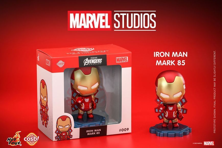 Колекційна міні-фігурка Marvel Залізна Людина Avengers: Endgame Cosbi Mini Figure Iron Man Mark 85 8 cm Hot Toys mf114 фото