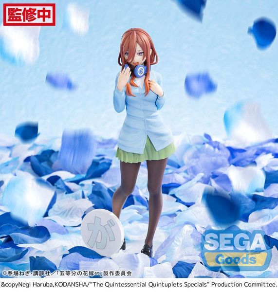 Колекційна фігурка Sega The Quintessential Quintuplets Specials Luminasta PVC Statue Miku Nakano 20 cm AF9556 фото