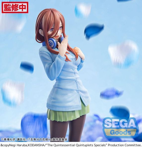Колекційна фігурка Sega The Quintessential Quintuplets Specials Luminasta PVC Statue Miku Nakano 20 cm AF9556 фото
