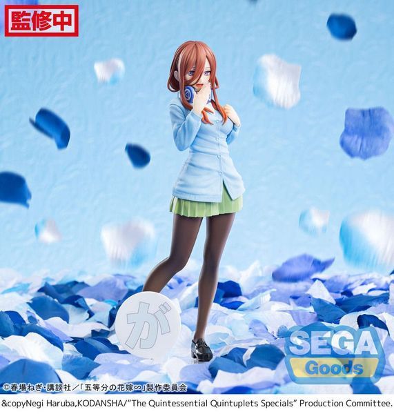 Колекційна фігурка Sega The Quintessential Quintuplets Specials Luminasta PVC Statue Miku Nakano 20 cm AF9556 фото