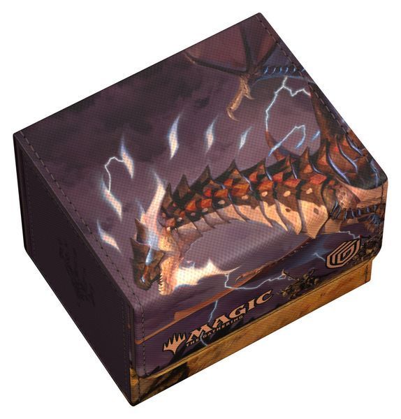 Коробка для карт Ultimate Guard Sidewinder 100+ Xenoskin Magic: The Gathering Tarkir: Dragonstorm Ghostfire &mdash; Neriv, Heart of the Storm UGD011581 фото