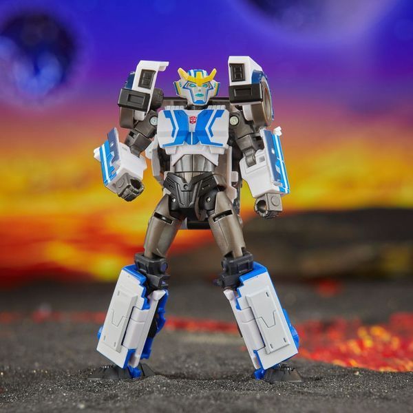 Экшн-фигурка Hasbro Трансформеры Transformers Generations Legacy United Deluxe Class Action Figure Robots in Disguise 2015 Universe Strongarm 14 cm AF386 фото