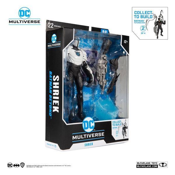 Колекційна фігурка DC Multiverse Build A Action Figure Shriek (Batman Beyond) 18 cm McFarlane Toys AF123 фото